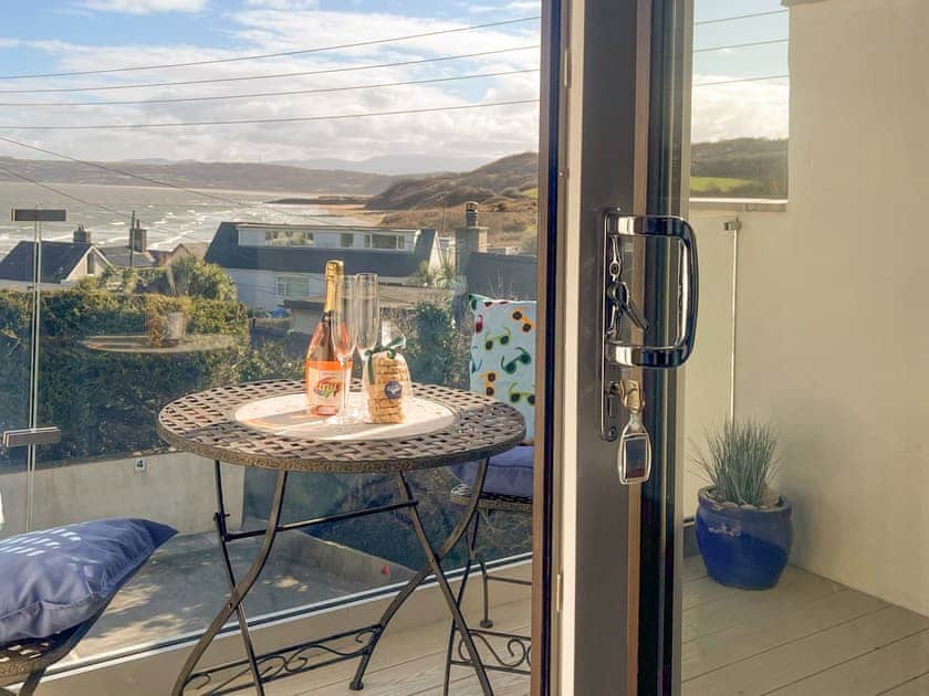 Balcony | The Holiday House, Benllech
