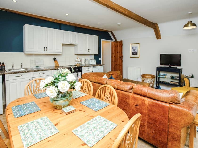Open plan living space | Orchard Cottage - Rudge Farm Cottages, Chilcombe, near Bridport