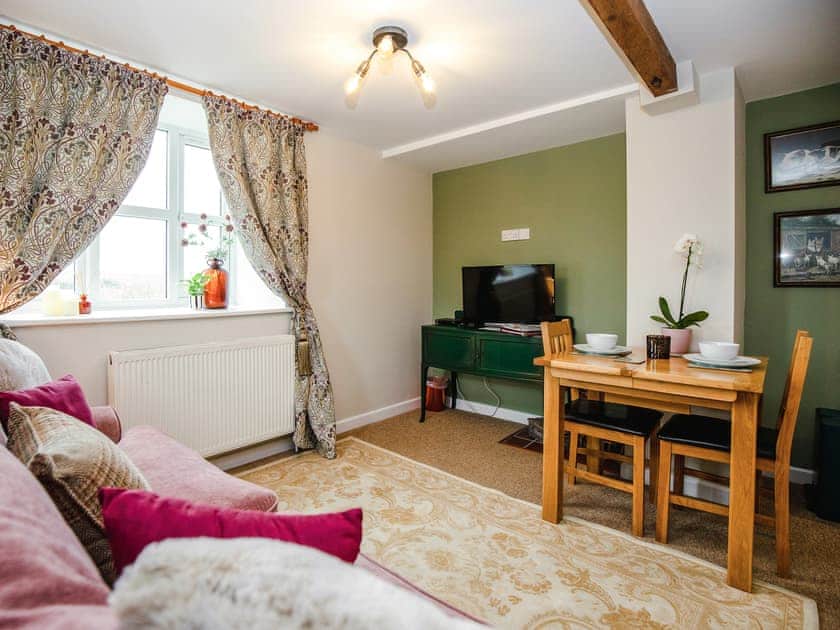 Living room/dining room | Pigsty Cottage - Rudge Farm Cottages, Chilcombe, near Bridport