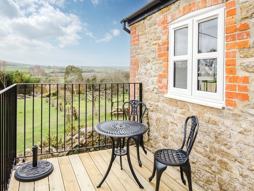 Decking | Pigsty Cottage - Rudge Farm Cottages, Chilcombe, near Bridport