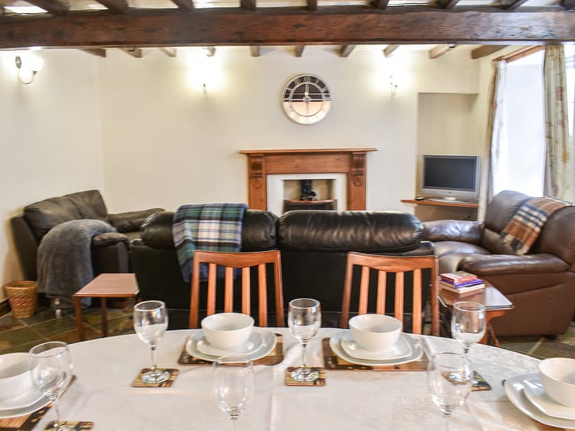 Dining Area | Stable Cottage, Askrigg