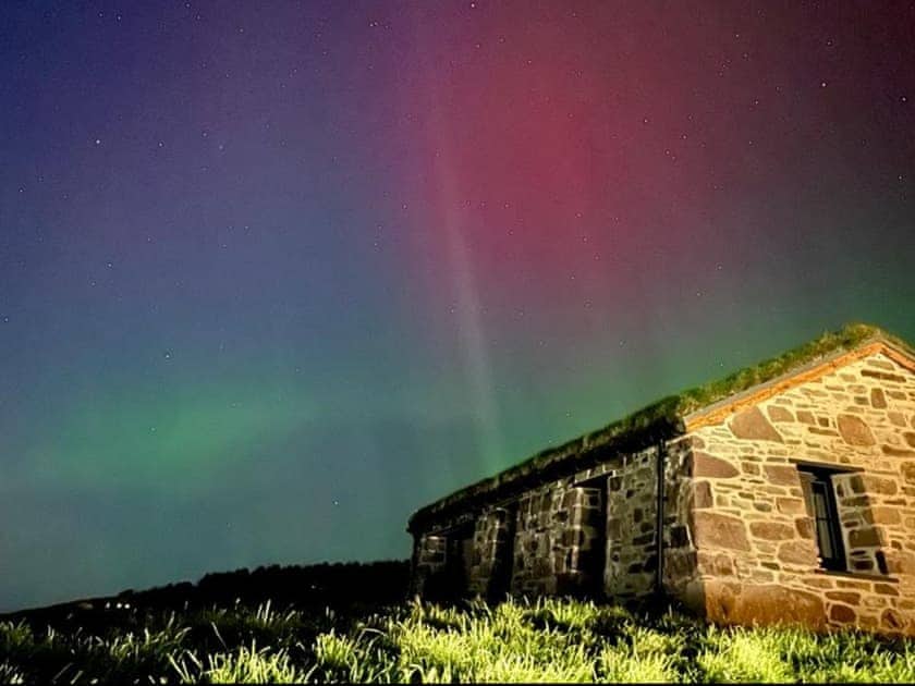 Exterior - Northern Lights (aurora borealis) | The Wreck - The Wreck and Ruin, Morefield, near Ullapool