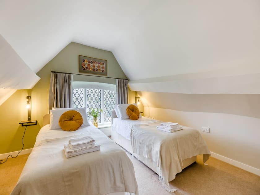 Twin bedroom | Comus - Ludlow Castle, Ludlow