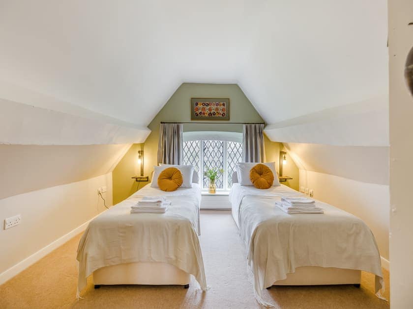 Twin bedroom | Comus - Ludlow Castle, Ludlow