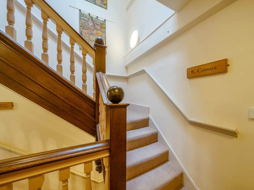Stairs | Comus - Ludlow Castle, Ludlow