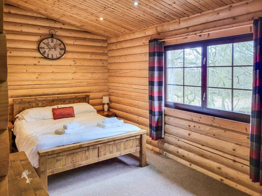 Double bedroom | Tweed Log Cabin - Felmoor Park, Felton, near Morpeth