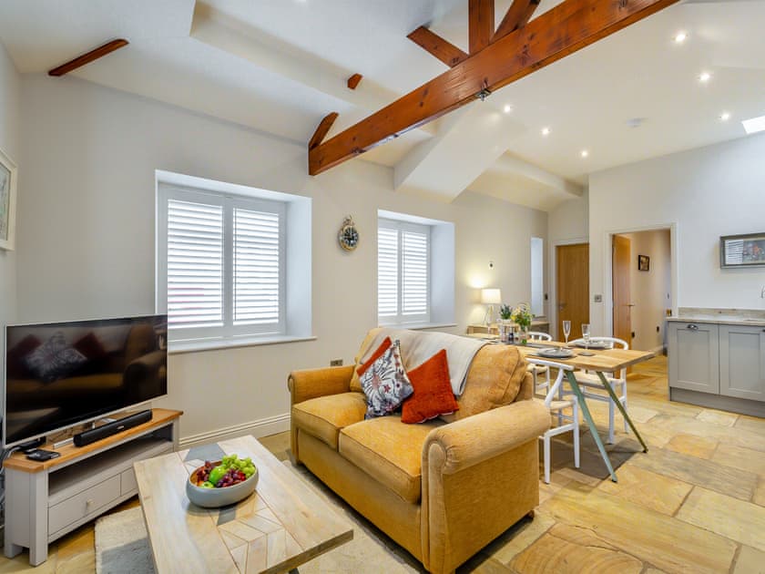 Open plan living space | The Lodge, Leyburn