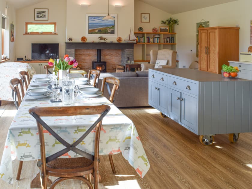 Open plan living space | Corputechan Cottage, Campbeltown