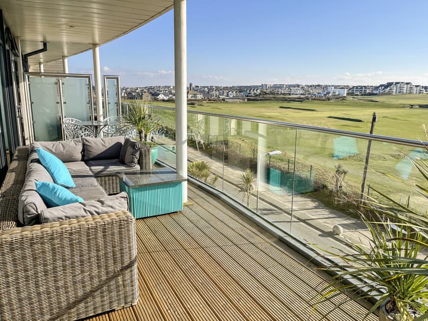 Balcony | Fistral View - Pearl Apartments, Newquay