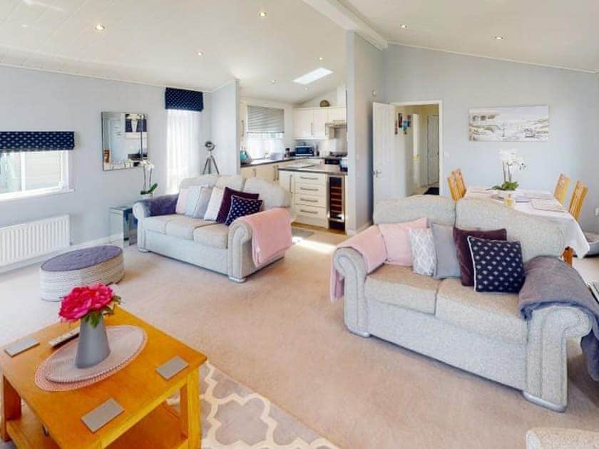 Open plan living space | Ocean Retreat Lodge, Corton, near Lowestoft
