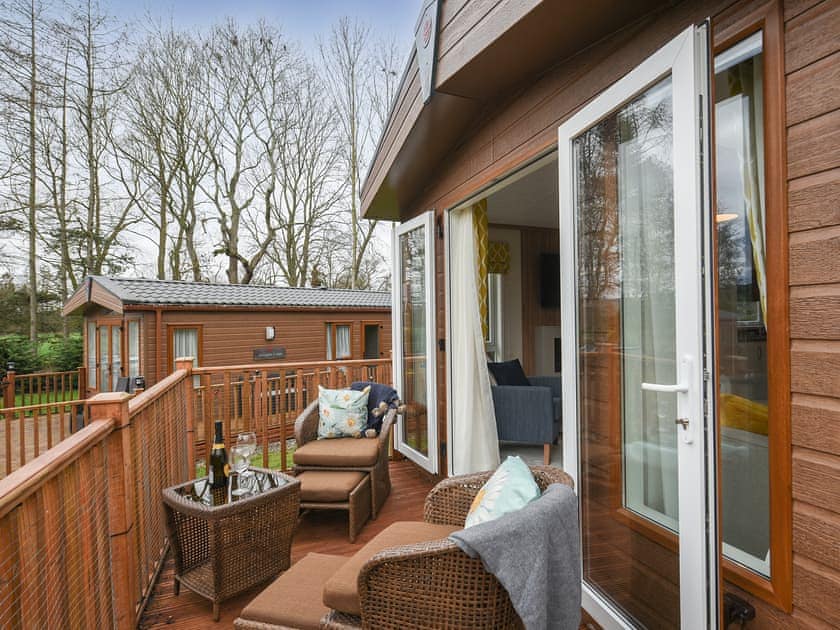 Decking | Marlow Lodge - Daisy Bank Touring Caravan Park, Montgomery