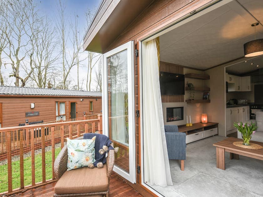 Decking | Marlow Lodge - Daisy Bank Touring Caravan Park, Montgomery
