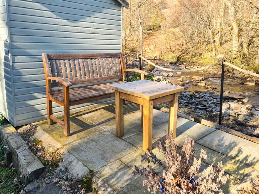 Secret patio  | Weavers Cottage, Aberfeldy