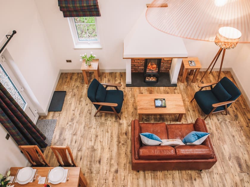 Open plan living space | An DÃ²bhran - Dornie Croft, Dornie