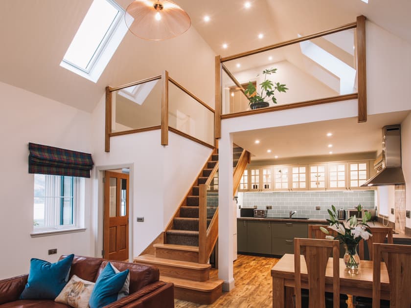 Open plan living space | An DÃ²bhran - Dornie Croft, Dornie