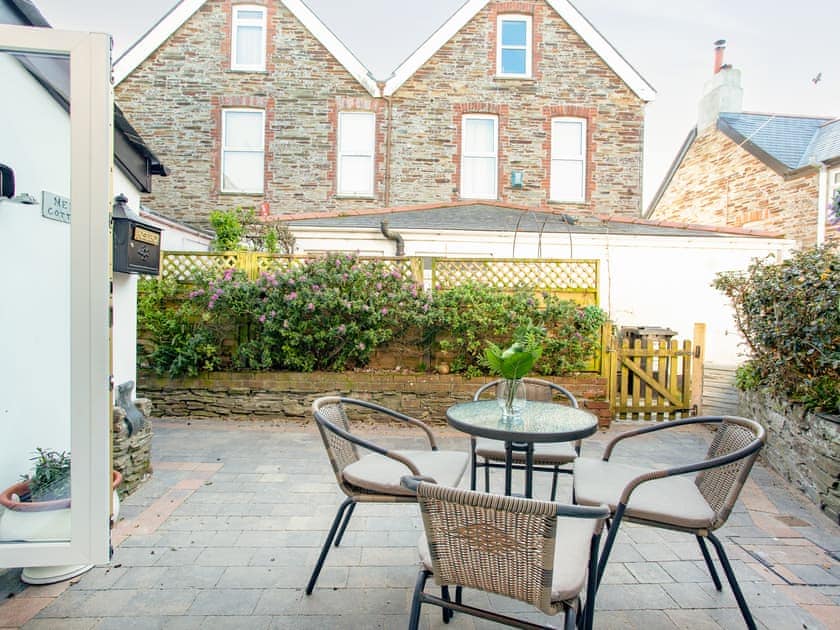 Outdoor area | Mews Cottage, Tintagel