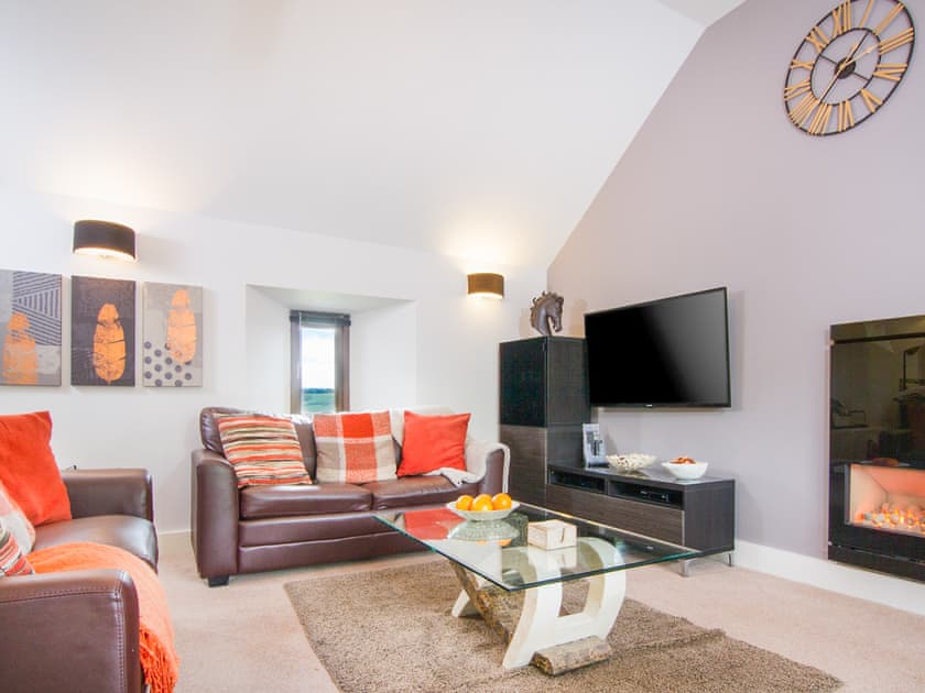 Living area | Coomb View Barn - Sandbeds Holiday Cottages, Grayrigg, near Kendal