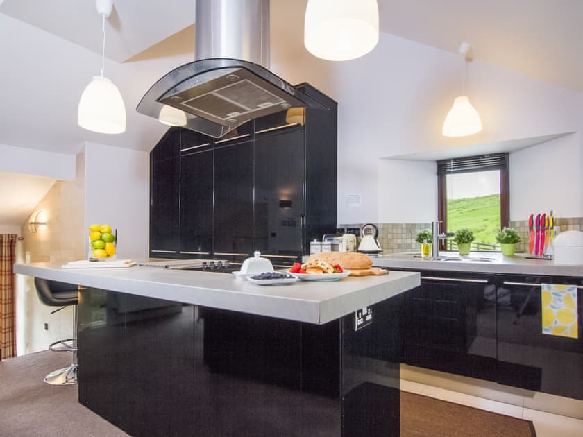 Kitchen area | Coomb View Barn - Sandbeds Holiday Cottages, Grayrigg, near Kendal