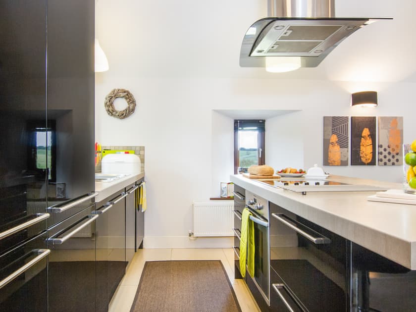 Kitchen area | Coomb View Barn - Sandbeds Holiday Cottages, Grayrigg, near Kendal