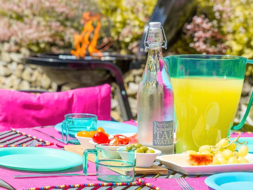 Outdoor area | Coomb View Barn - Sandbeds Holiday Cottages, Grayrigg, near Kendal