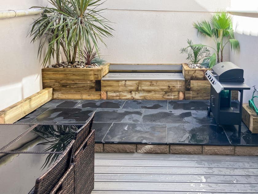 Outdoor area | South Villa, Sandsend