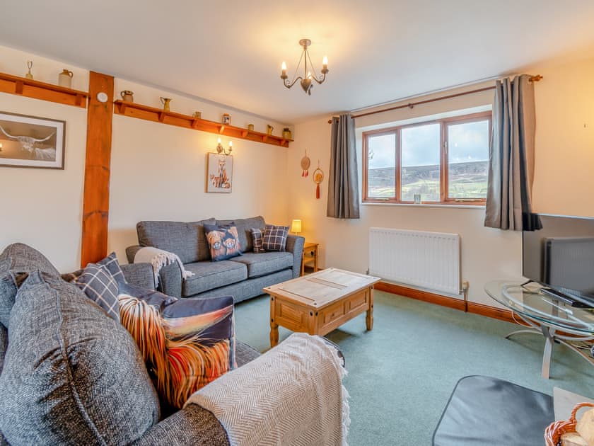 Living room/dining room | Stable Cottage - Hill Farm Holiday Cottages, Rosedale East, near Pickering
