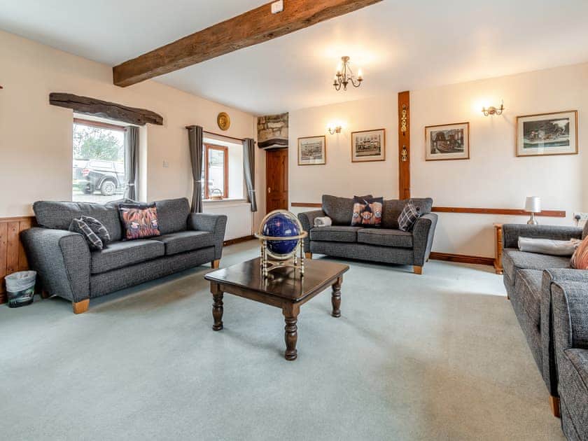 Living room | The Haybarn - Hill Farm Holiday Cottages, Rosedale East, near Pickering