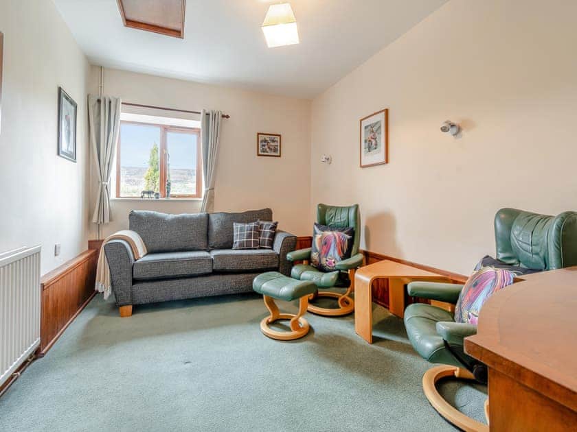 Sitting room | The Haybarn - Hill Farm Holiday Cottages, Rosedale East, near Pickering