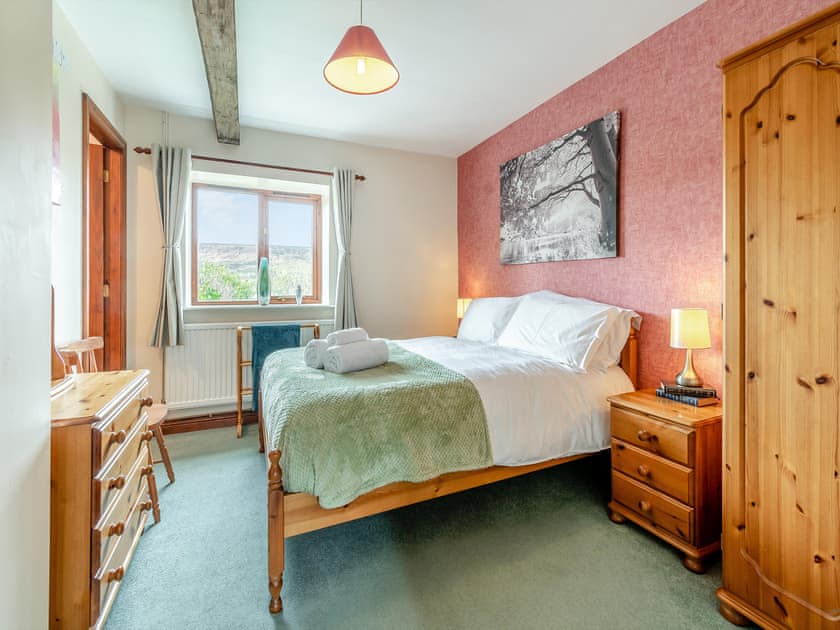 Double bedroom | The Haybarn - Hill Farm Holiday Cottages, Rosedale East, near Pickering