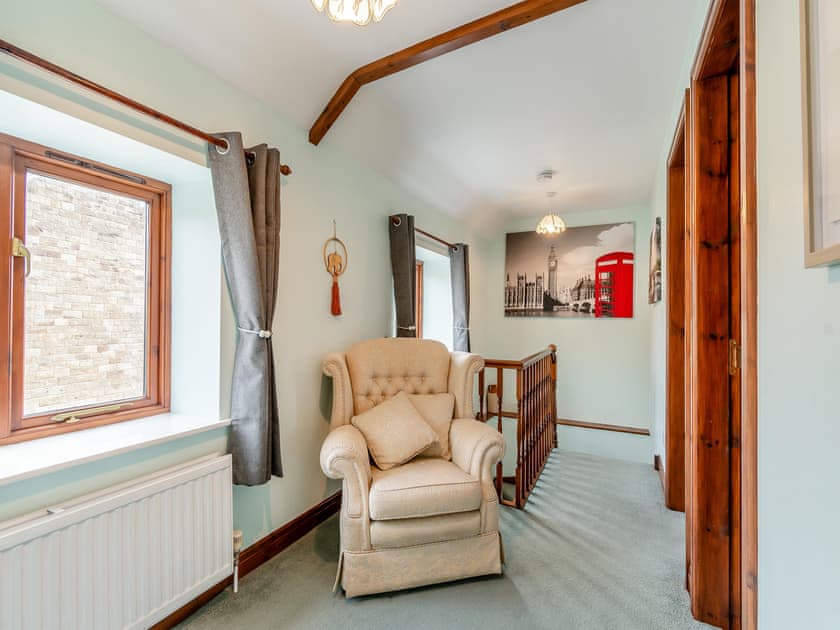 Landing | The Haybarn - Hill Farm Holiday Cottages, Rosedale East, near Pickering