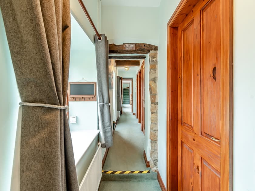 Hallway | The Haybarn - Hill Farm Holiday Cottages, Rosedale East, near Pickering