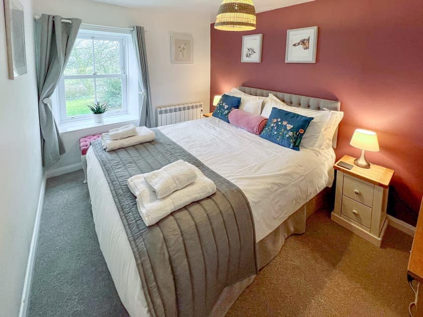 Double bedroom | Mark Close Farmhouse, Alston