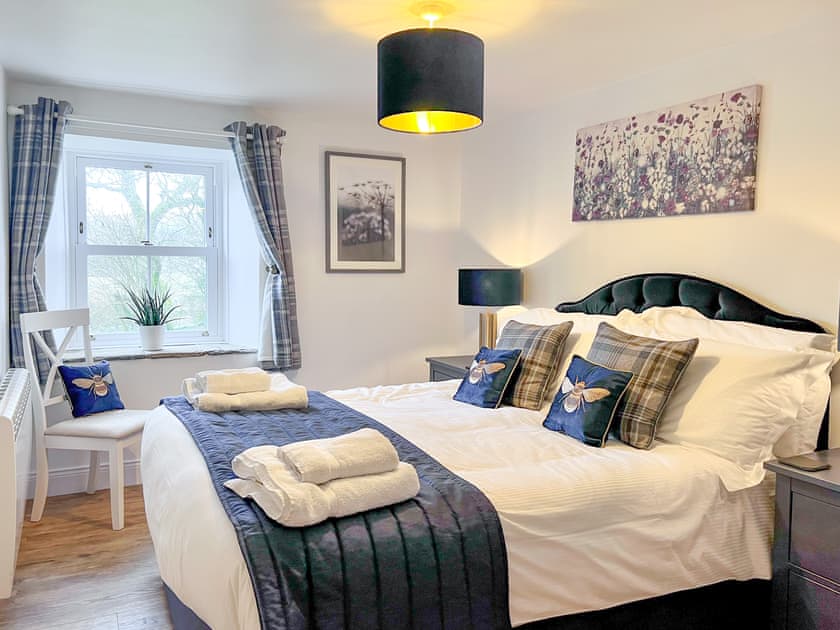 Double bedroom | Mark Close Farmhouse, Alston