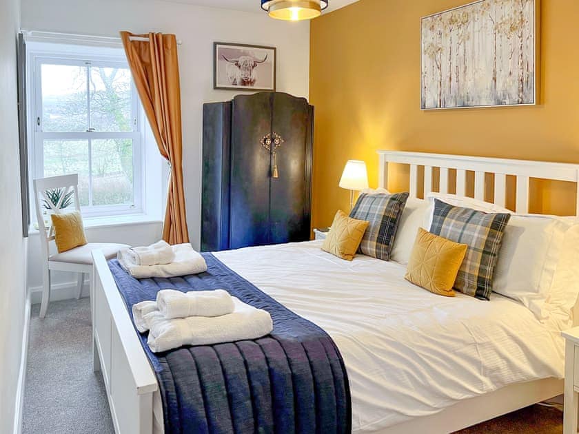 Double bedroom | Mark Close Farmhouse, Alston