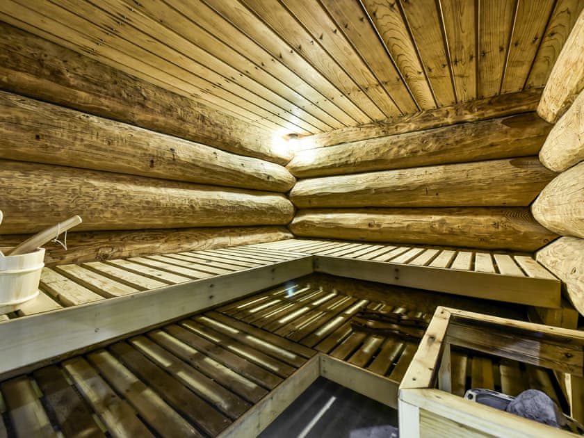 Sauna | Mountain Bear Lodge, Nethy Bridge, near Aviemore