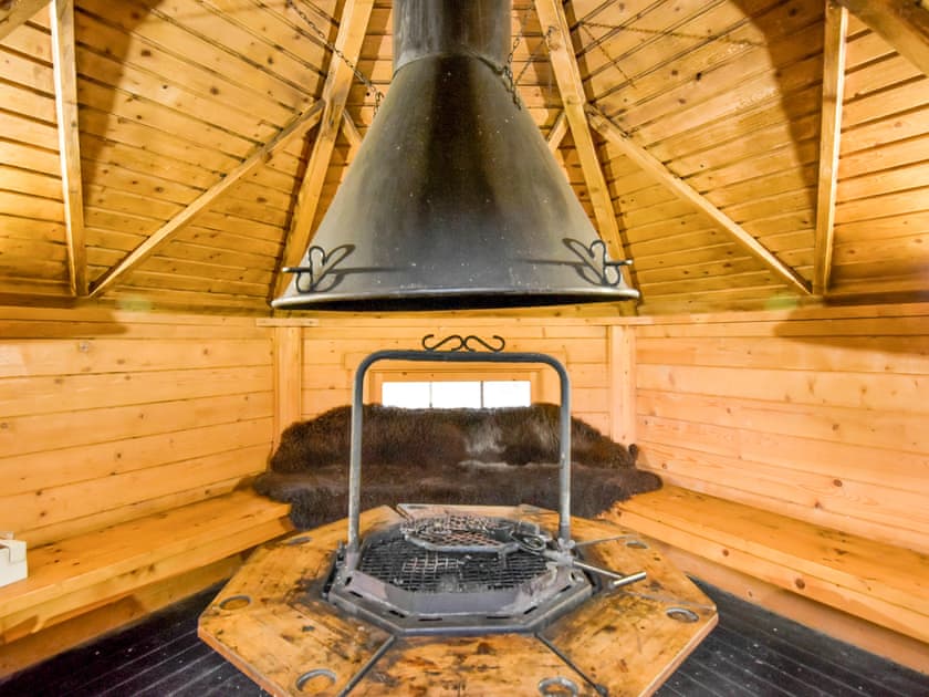The BBQ hut | Mountain Bear Lodge, Nethy Bridge, near Aviemore