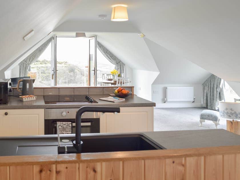 Kitchen area | The Kite’s Nest - Castle View, Roch, near Newgale