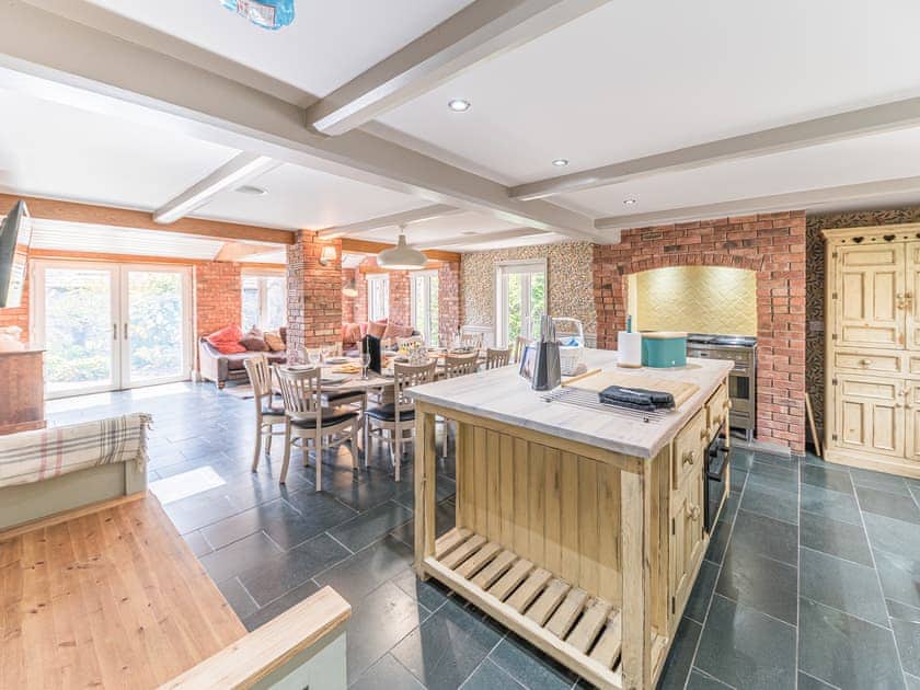 Kitchen area | Sandbeds Farmhouse - Sandbeds Holiday Cottages, Grayrigg, near Kendal