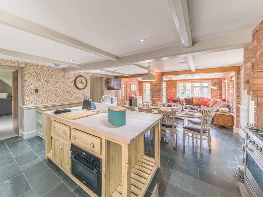 Kitchen area | Sandbeds Farmhouse - Sandbeds Holiday Cottages, Grayrigg, near Kendal