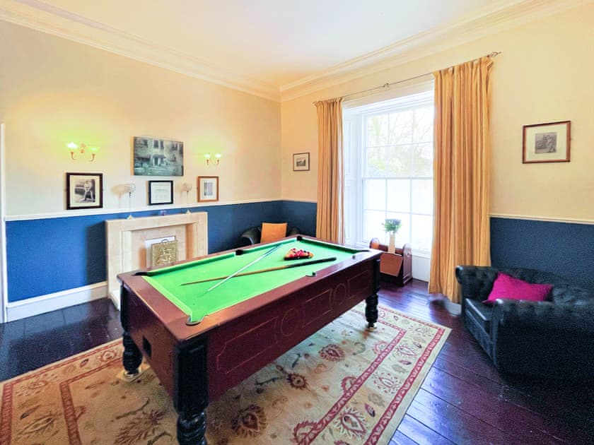 Games room | The Mansion House at Kirkhill, Gorebridge, near Edinburgh