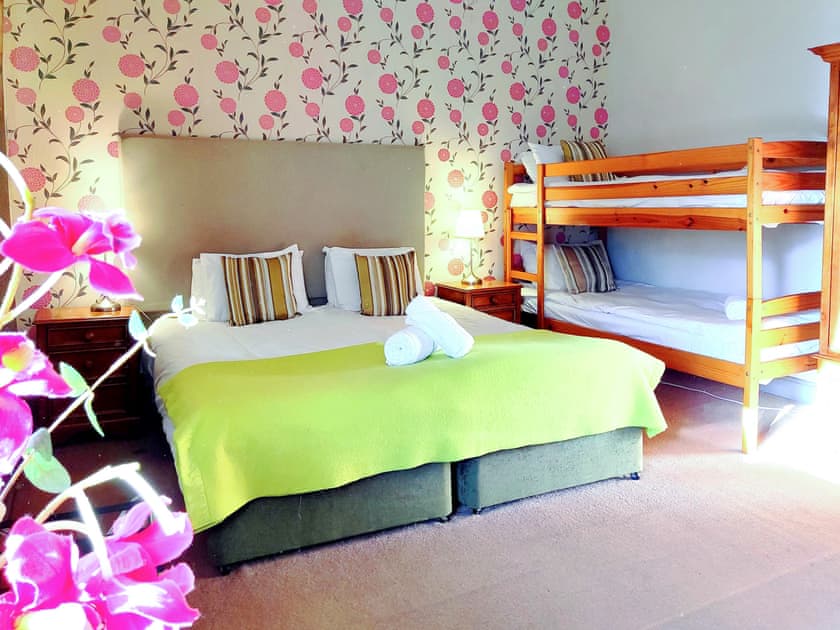 Family bedroom | The Mansion House at Kirkhill, Gorebridge, near Edinburgh