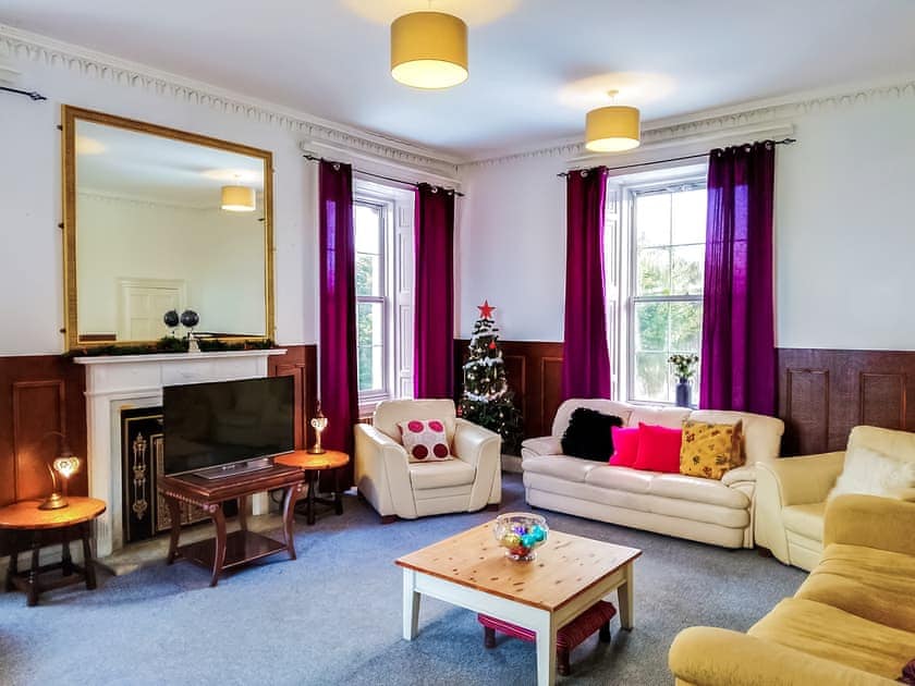 Living room | Colzium Farmhouse, Kirknewton, near Edinburgh