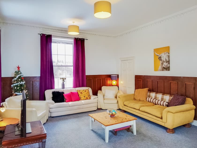 Living room | Colzium Farmhouse, Kirknewton, near Edinburgh