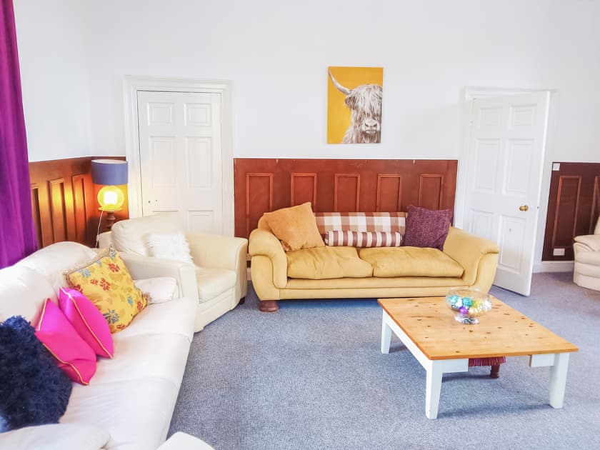 Living room | Colzium Farmhouse, Kirknewton, near Edinburgh