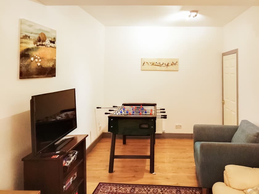 Games room | Colzium Farmhouse, Kirknewton, near Edinburgh