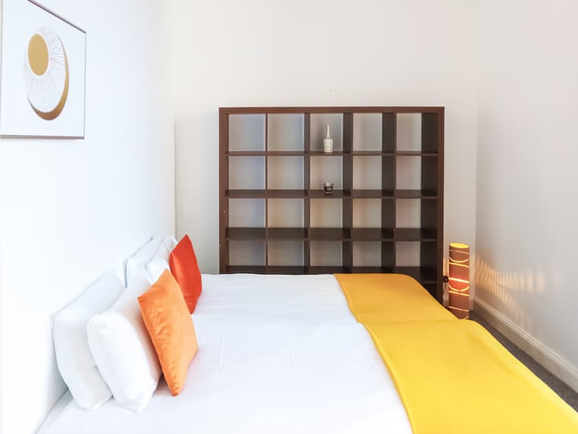 Twin bedroom | Colzium Farmhouse, Kirknewton, near Edinburgh