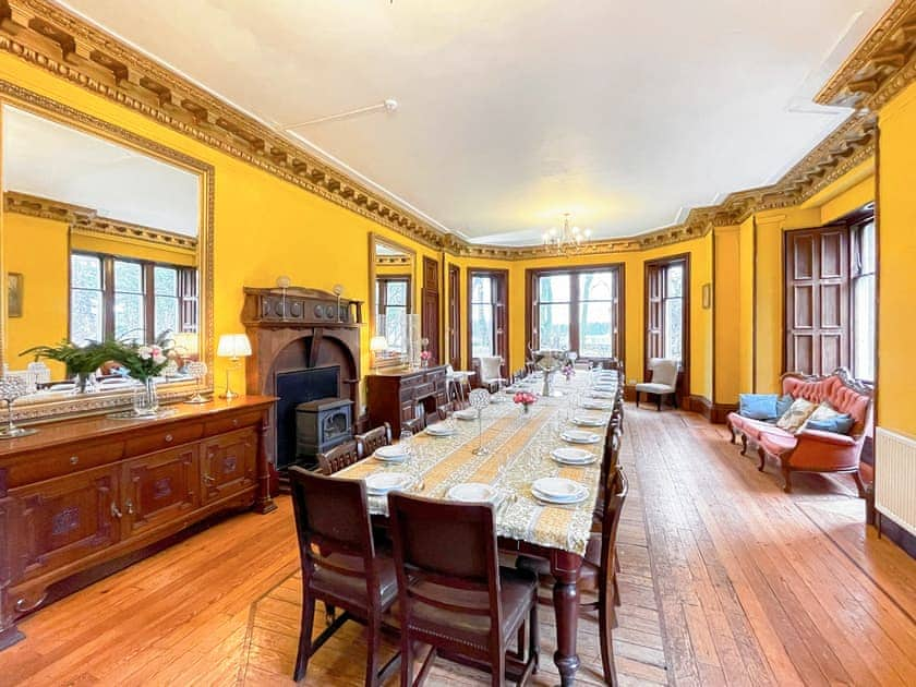 Dining room | Harvieston Hall, Gorebridge, near Edinburgh