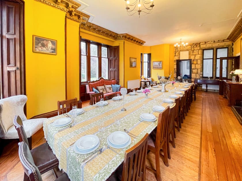 Dining room | Harvieston Hall, Gorebridge, near Edinburgh