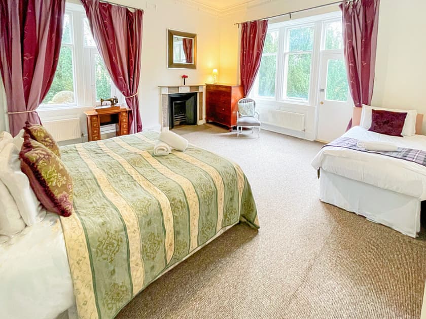 Bedroom | Harvieston Hall, Gorebridge, near Edinburgh