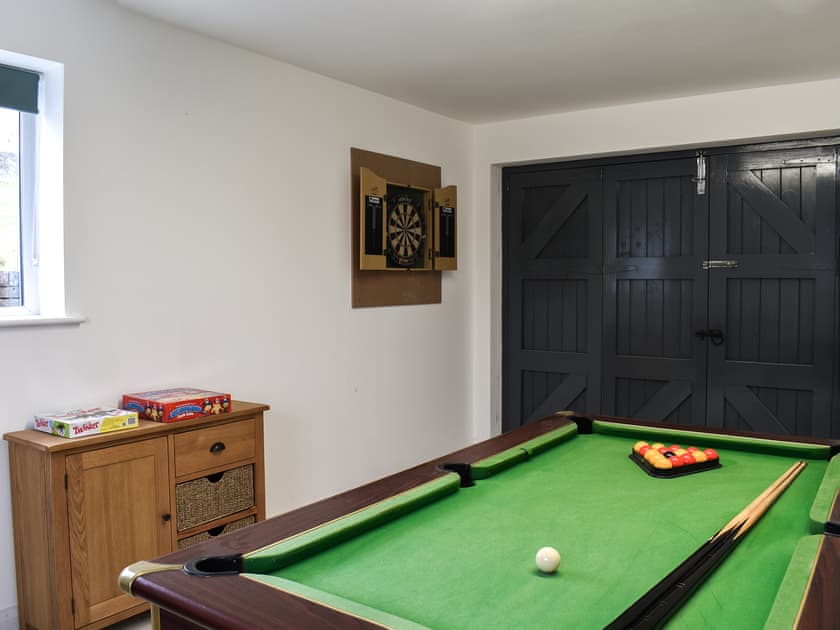 Games room | Llwyn, Corwen